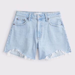 Abercrombie and Fitch the dad short high-rise curve love size 32/14 light